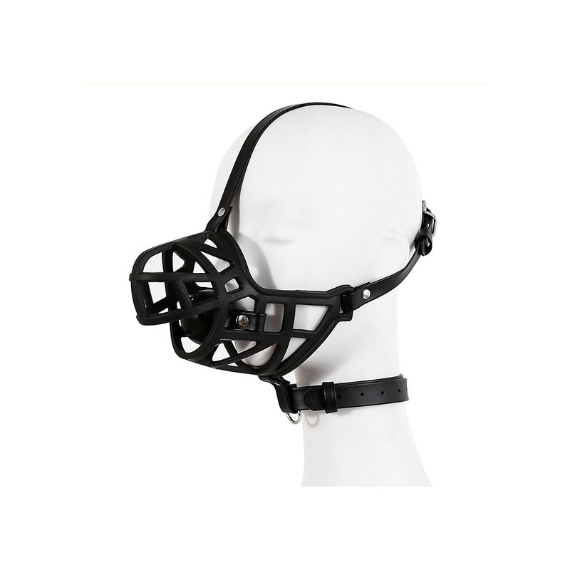 Kinky Puppy Muselière Sm MUZZLE STRAP Noire